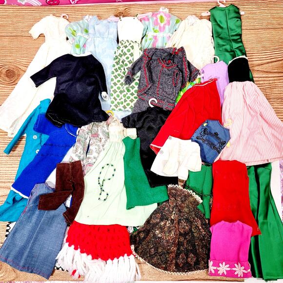 Vintage Handmade and Clone Clothes Lot for Barbie and Peggy Ann 1960s - Picture 1 of 15